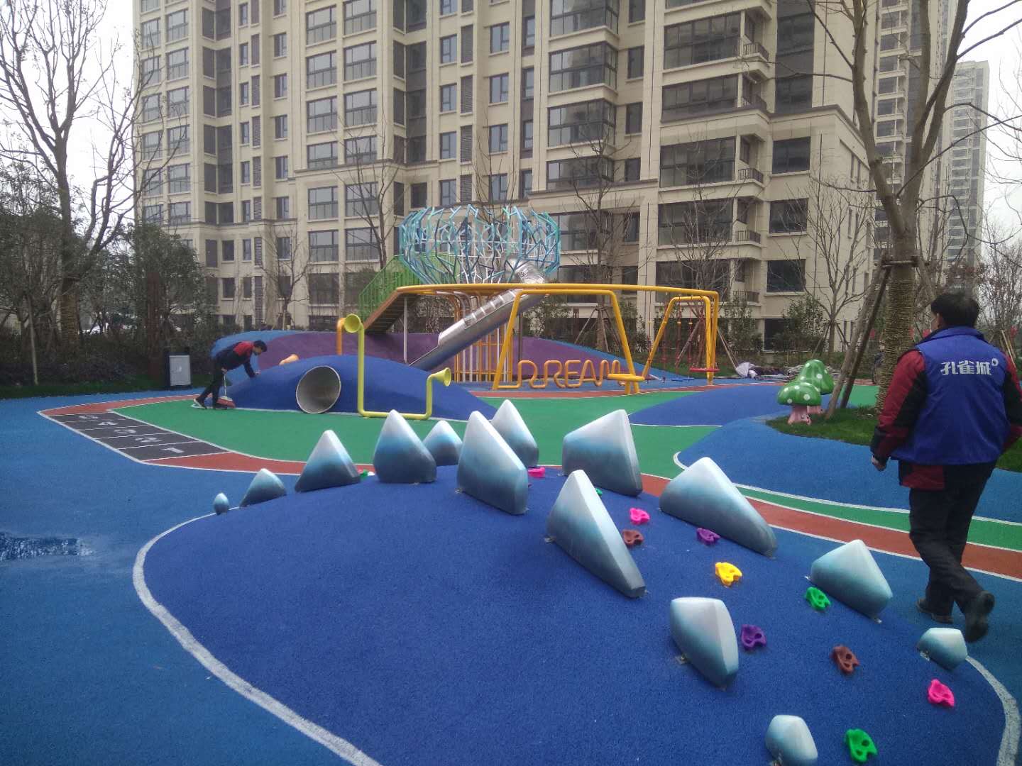 customized outdoor playground